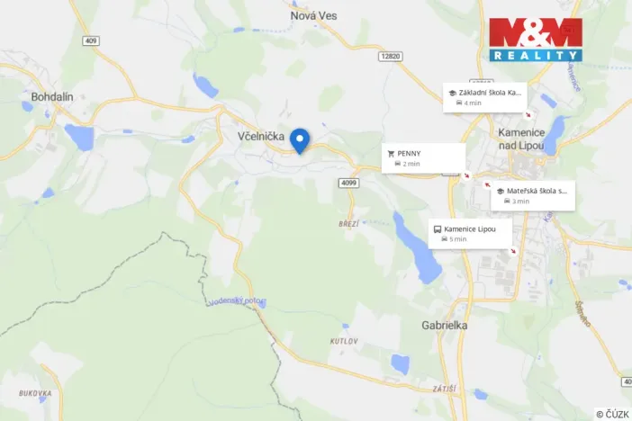 Prodej pozemku pro bydlení, Včelnička, 1118 m2