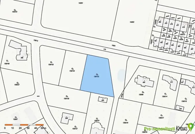 Prodej pozemku pro bydlení, Trnová, 1707 m2