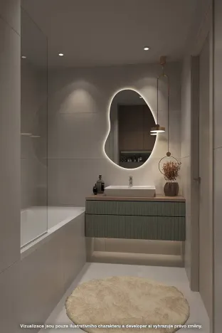 Prodej bytu 1+kk, Kladno, Unhošťská, 41 m2