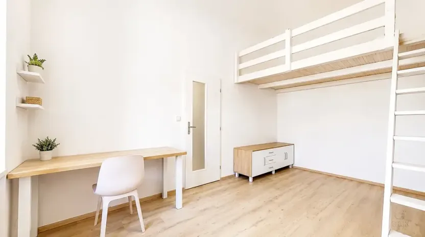 Pronájem bytu 2+kk, Praha - Nusle, Boleslavova, 37 m2