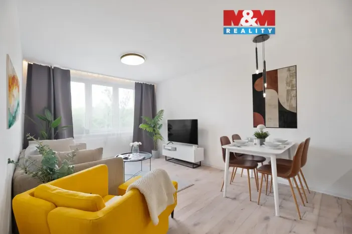 Pronájem bytu 2+kk, Ostrava - Výškovice, Výškovická, 39 m2