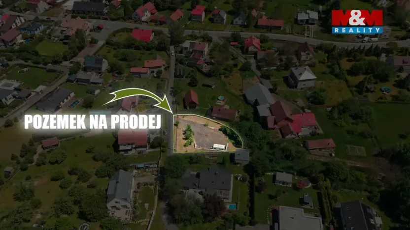 Prodej pozemku pro bydlení, Hukvaldy - Dolní Sklenov, 837 m2