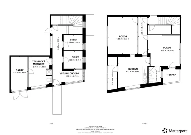 Prodej bytu 2+1, Vysoké Mýto, 80 m2