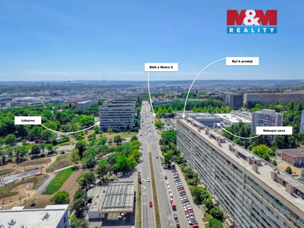 Prodej bytu 3+1, Praha - Prosek, Prosecká, 69 m2