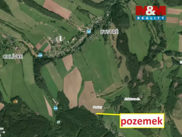 Prodej pole, Hronov - Rokytník, 12054 m2