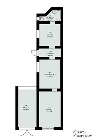 Prodej rodinného domu, Vlčnov, 75 m2