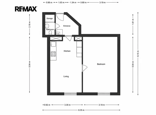 Pronájem bytu 2+kk, Praha - Žižkov, Jagellonská, 45 m2