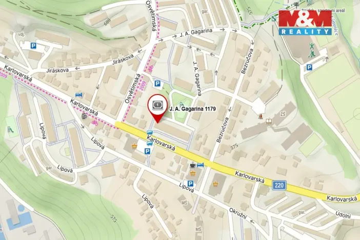 Prodej bytu 1+kk, Nejdek, J. A. Gagarina, 21 m2
