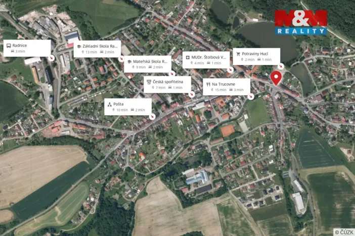 Prodej rodinného domu, Radnice, Pražská, 75 m2