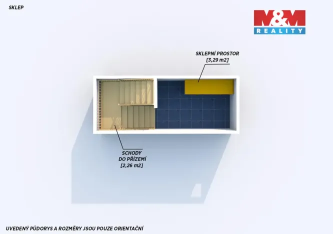 Pronájem rodinného domu, Komárov, Sadová, 47 m2