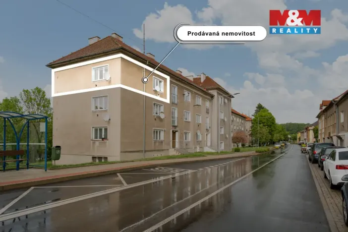 Prodej bytu 2+1, Bílina - Újezdské Předměstí, 5. května, 56 m2