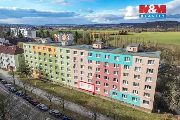 Pronájem bytu 1+1, Plzeň - Skvrňany, Křimická, 36 m2