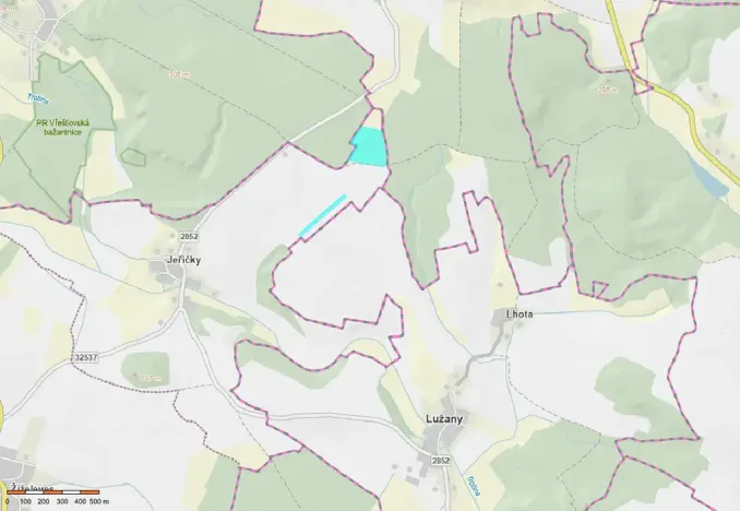 Prodej louky, Hořiněves, 32514 m2