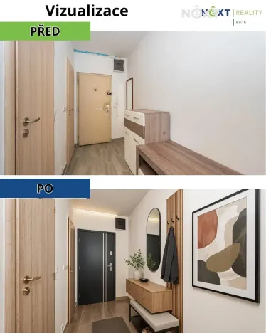 Prodej bytu 2+kk, Brno, Oblá, 49 m2