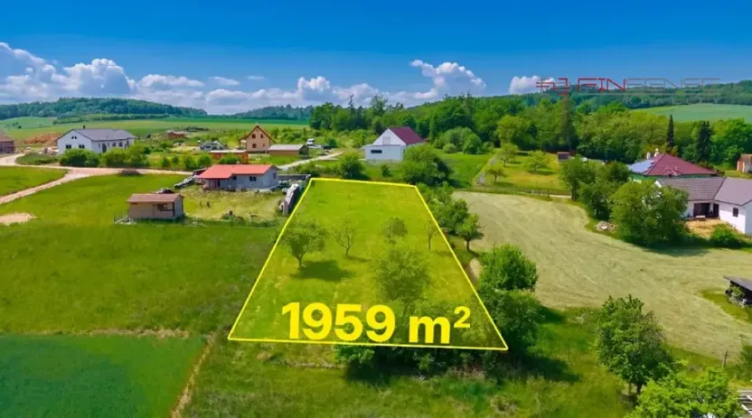 Prodej pozemku pro bydlení, Lužany, 1959 m2