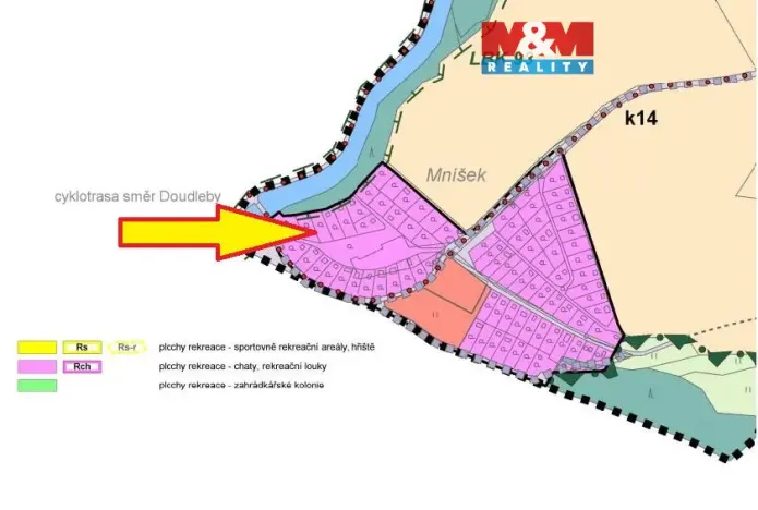 Prodej pozemku pro bydlení, Vamberk, Mníšek, 466 m2