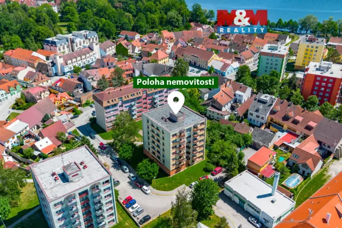 Prodej bytu 3+1, Třeboň, Vrchlického, 70 m2