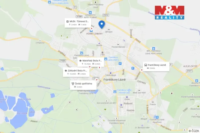 Prodej ubytování, Františkovy Lázně - Horní Lomany, Družstevní, 618 m2