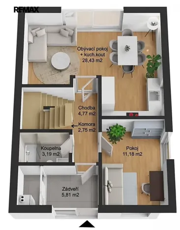 Pronájem bytu 5+kk, Kutná Hora, Radimova, 114 m2