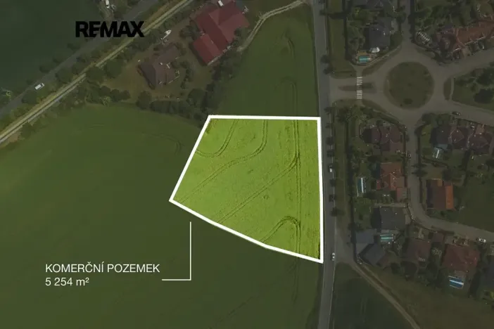 Prodej komerčního pozemku, Hovorčovice, 5254 m2