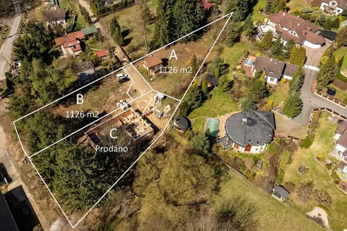 Prodej pozemku pro bydlení, Kamenice, K Dubu, 1126 m2