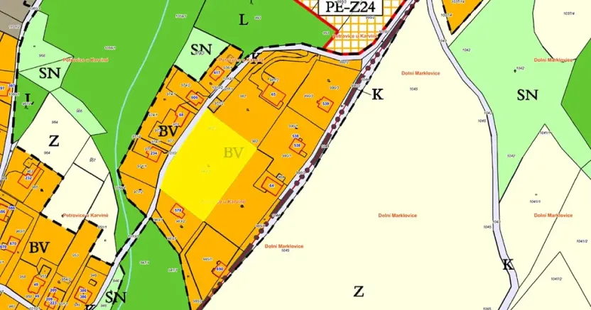 Prodej pozemku pro bydlení, Petrovice u Karviné, 4082 m2