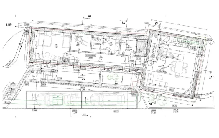Prodej rodinného domu, Nové Město nad Metují, Pod Hradbami, 220 m2