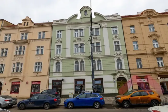 Pronájem bytu 2+kk, Praha - Karlín, Sokolovská, 48 m2