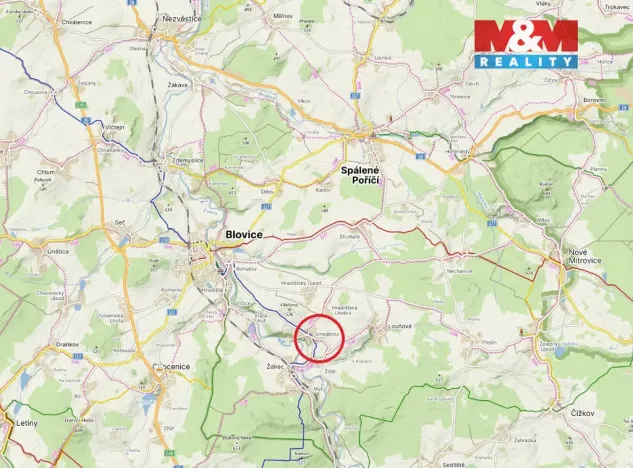 Prodej pozemku pro bydlení, Ždírec - Smederov, 808 m2