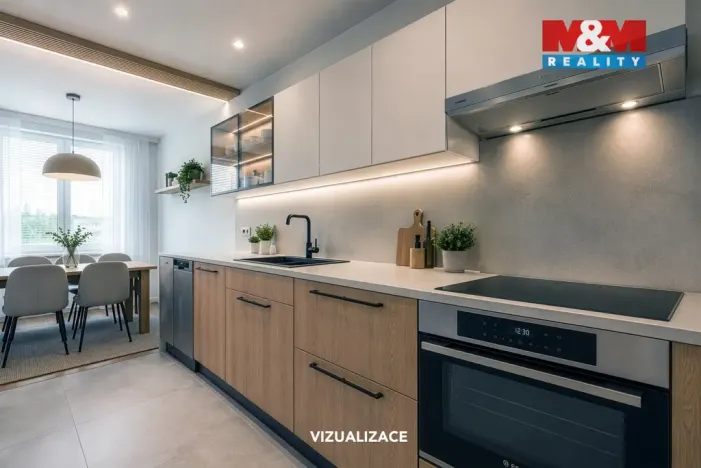 Prodej bytu 4+1, Praha - Stodůlky, Bellušova, 84 m2