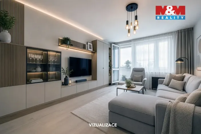 Prodej bytu 4+1, Praha - Stodůlky, Bellušova, 84 m2