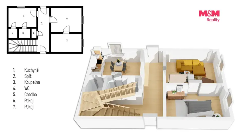 Prodej rodinného domu, Bělotín, 140 m2