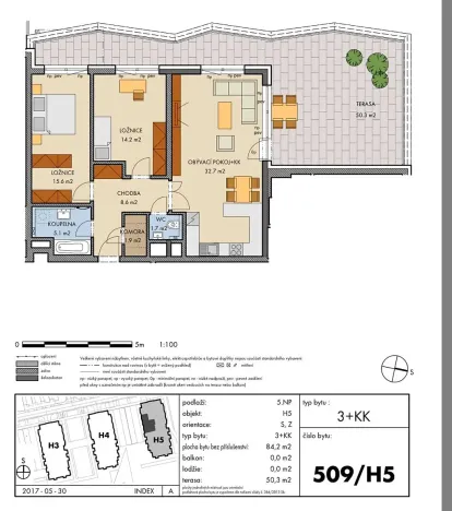 Prodej bytu 3+kk, Praha - Dolní Měcholupy, Honzíkova, 85 m2