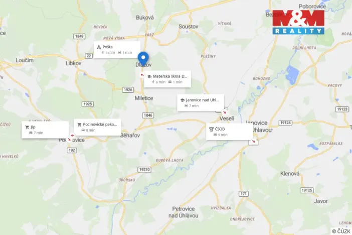 Pronájem rodinného domu, Dlažov, 223 m2