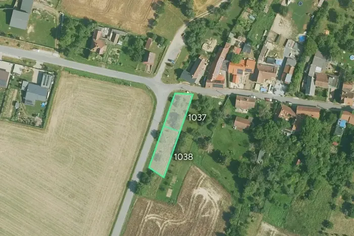 Prodej podílu pozemku pro bydlení, Budětsko, 479 m2