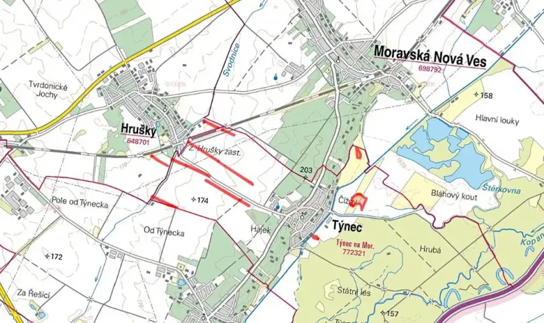 Prodej pole, Týnec, 56211 m2