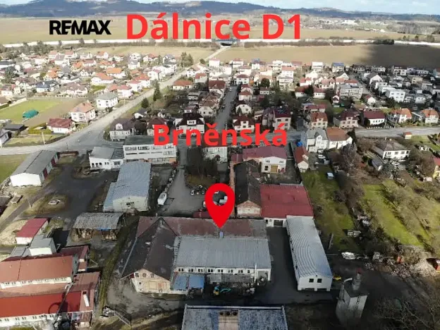 Pronájem skladu, Měřín, 454 m2