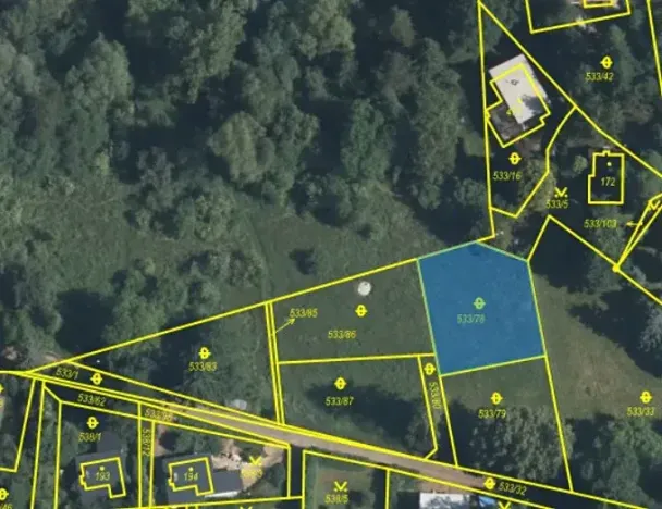 Prodej pozemku pro bydlení, Milešov, 520 m2