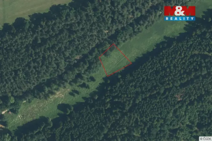 Prodej louky, Bor - Skviřín, 1522 m2