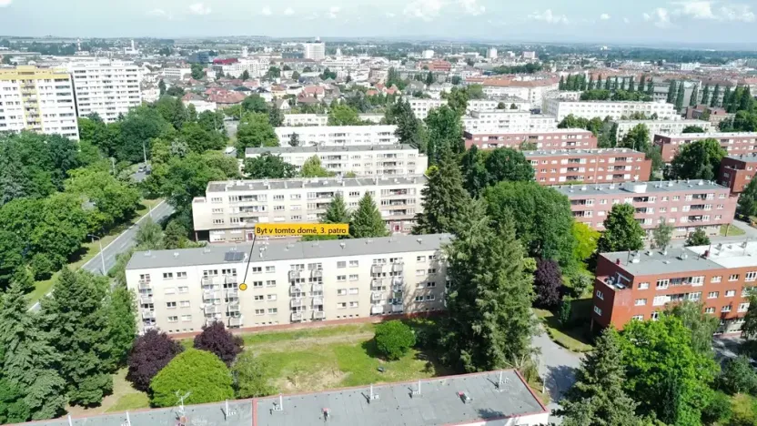 Prodej bytu 2+1, Hradec Králové, Labská kotlina, 53 m2