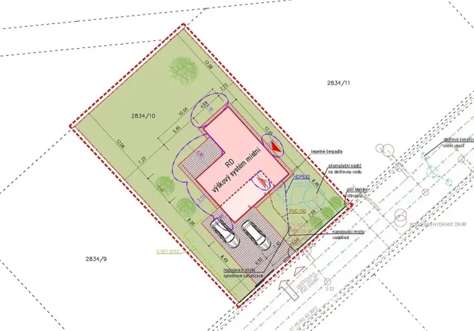 Prodej pozemku pro bydlení, Potěhy, 661 m2