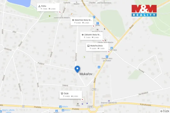 Pronájem kanceláře, Mukařov, 45 m2