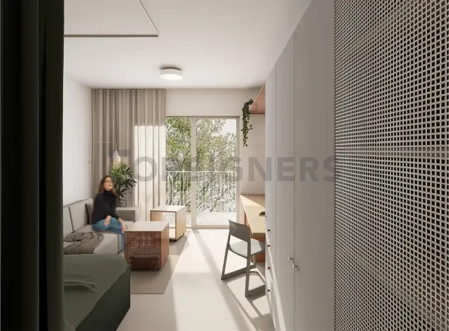 Pronájem bytu 1+kk, Brno, Jaselská, 22 m2