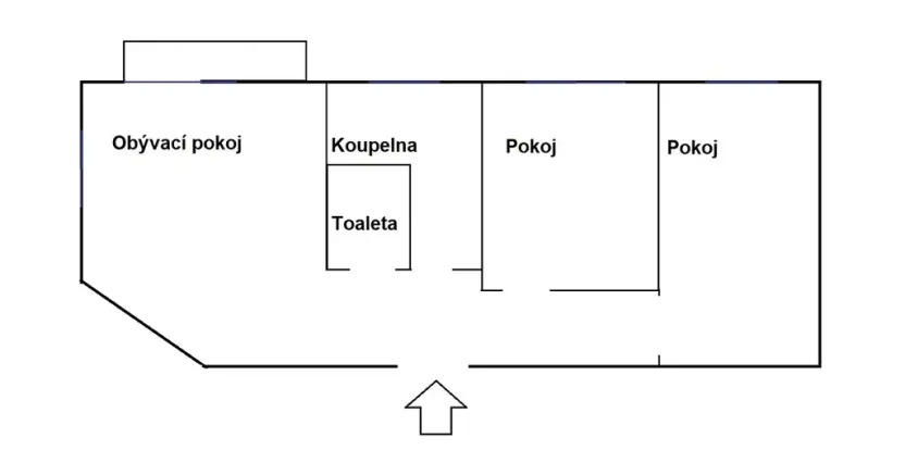 Prodej bytu 3+kk, Praha - Hostivař, náměstí Přátelství, 65 m2