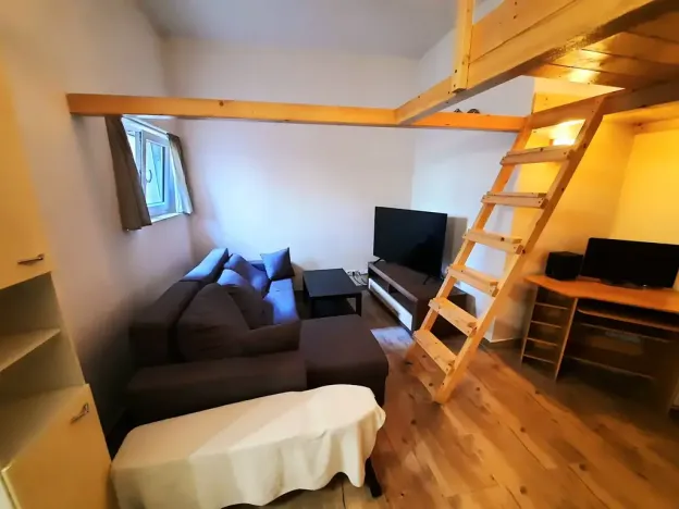Pronájem bytu 1+kk, Praha - Smíchov, Plzeňská, 22 m2