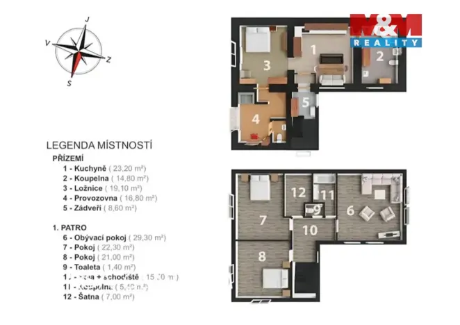 Prodej rodinného domu, Svojetice, Choceradská, 200 m2