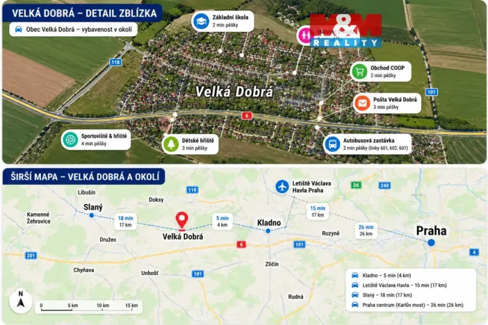 Prodej pozemku pro bydlení, Velká Dobrá, 906 m2
