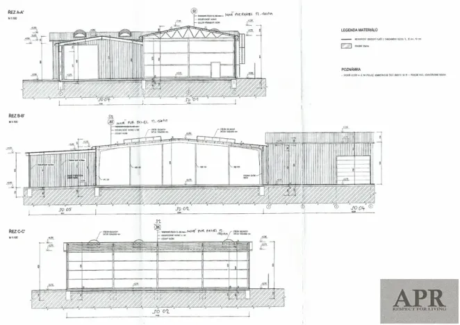 Prodej výrobních prostor, Huštěnovice, 2242 m2