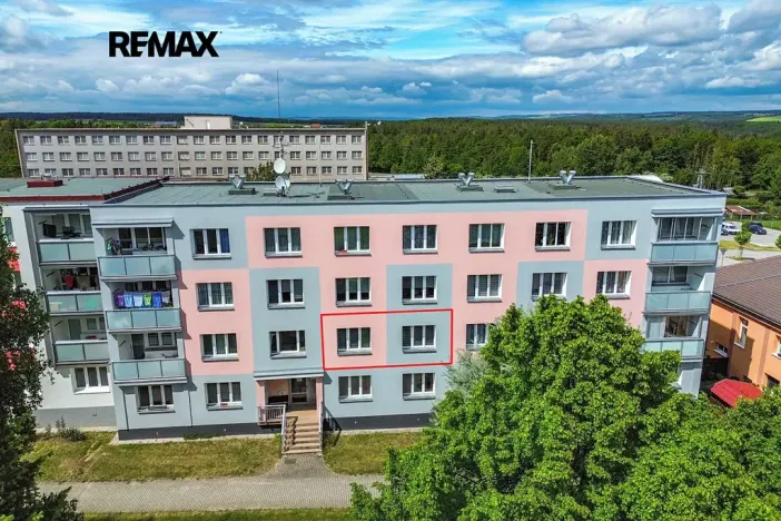 Pronájem bytu 2+1, Kaznějov, Poštovní, 48 m2