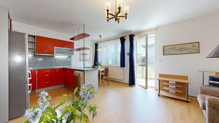 Prodej bytu 3+kk, Šestajovice, Trojmezní, 64 m2